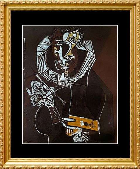 Collectible Pablo Picasso, Portrait of Painter