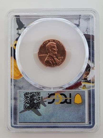 2019 W 1 Cent, PCGS MS68RD FDOI