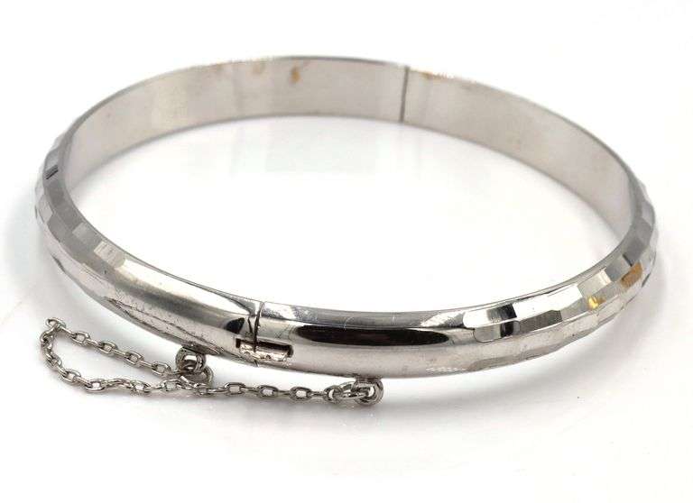 Group lot of Vintage 925 sterling silver bangles