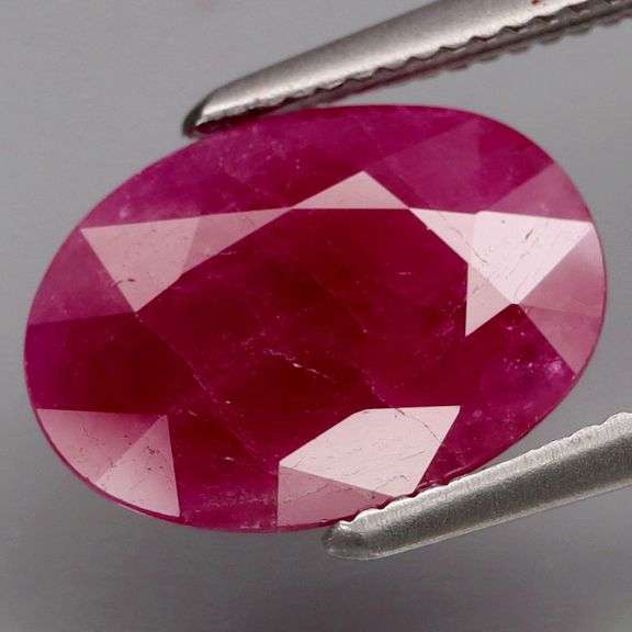 Pendant cut! 2.43ct 11mm Burmese Ruby!