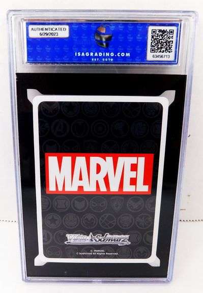 Rare 2021 Weiss Schwarz Avengers Marvel Card, 10 Gem MT