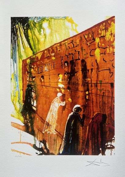 Limited Edition Salvador Dali, Wailing Wall