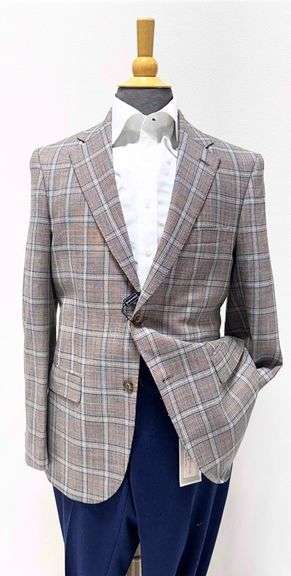 Stylish Modern Fit Sport Coat, By Galante
