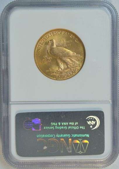 Spectacular Gem BU 1926 $10 Indian Gold Piece. NGC MS65