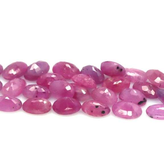 Simply gorgeous 10.52ct reddish pink Ruby set