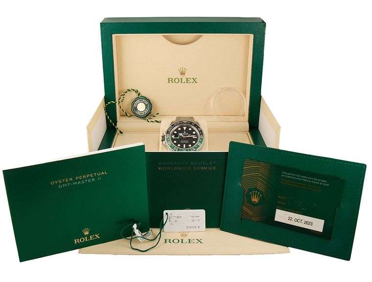 Rolex GMT Master II 126720, 40mm, Sprite Ceramic Bezel, Men’s Watch