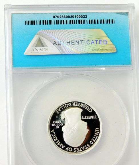 .999 Silver Tuskegee Park Quarter, Certified