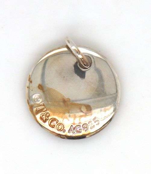 925 Sterling silver Tiffany & Co G notes charm