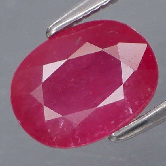 Real! 2.20ct fire red Mozambique Ruby -Heated only!