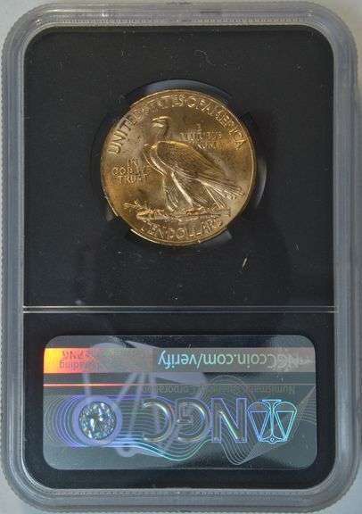 Special Choice BU 1932 $10 Indian Gold Piece. NGC MS63 special