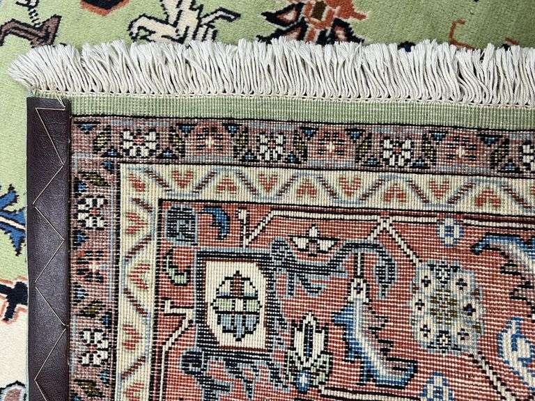 Hand Woven Persian Tabriz 6.3x7.10