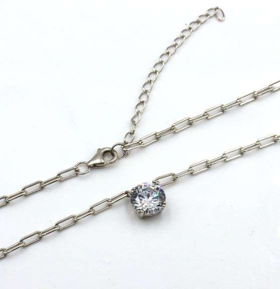 Vintage 925 sterling silver group lot of 7 necklaces