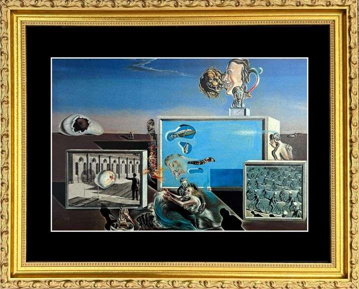 Salvador Dali, Illumined Pleasures