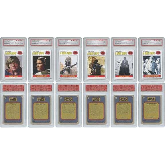 1977 Star Wars Complete 12-Card Set