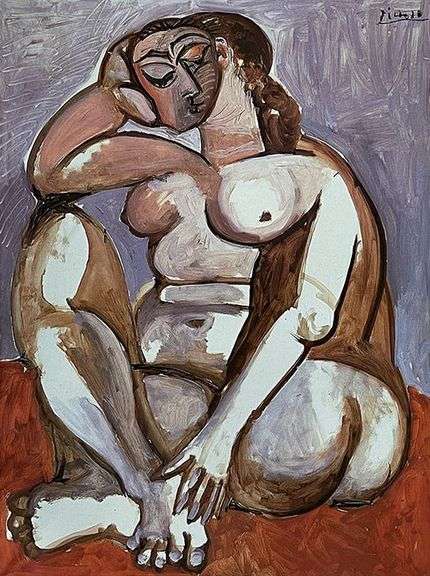 Collectible Pablo Picasso, Seated Nude