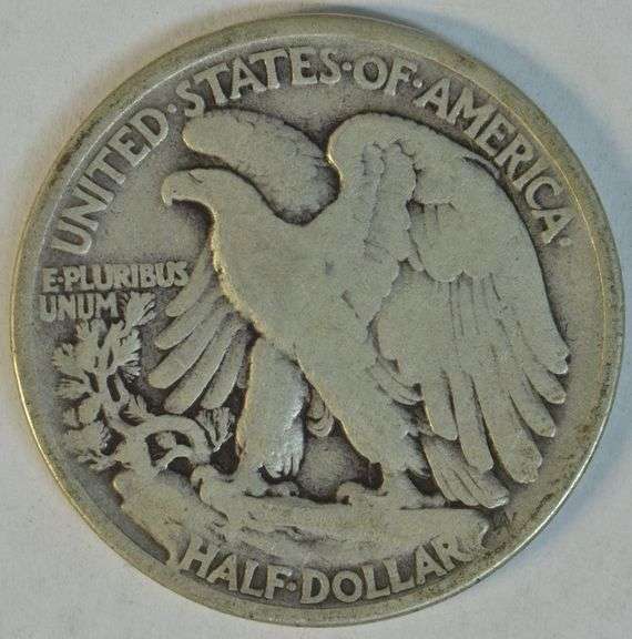 Rare key date 1921 Walking Liberty Half Dollar in Choice Fine