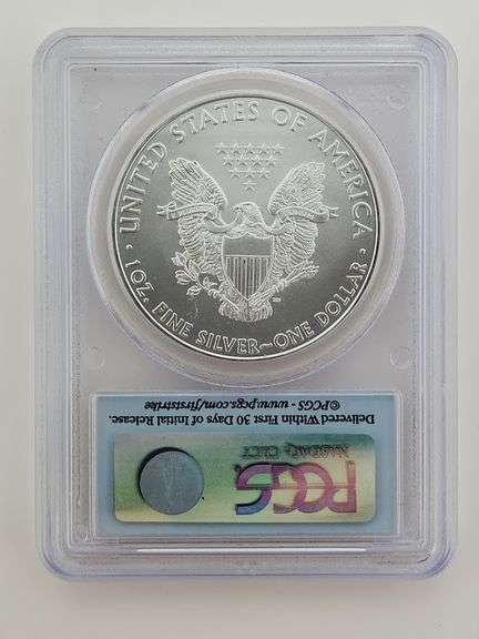 2010 American Silver Eagle, PCGS MS69