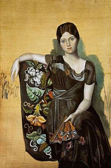Collectible Pablo Picasso, Portrait of Olga in an Armachair