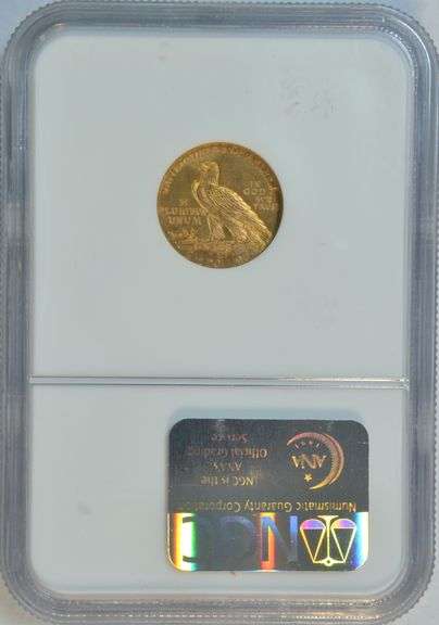 Virtual Gem BU 1925-D $2.50 Indian Gold Piece. NGC MS64