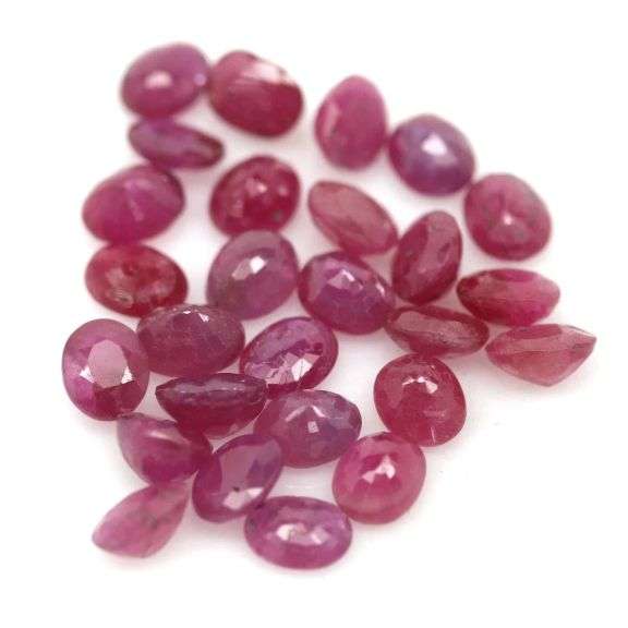 Ravishing 13.27ct blood red Ruby set from Madagascar