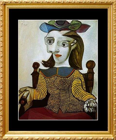 Collectible Pablo Picasso, The Yellow Sweater