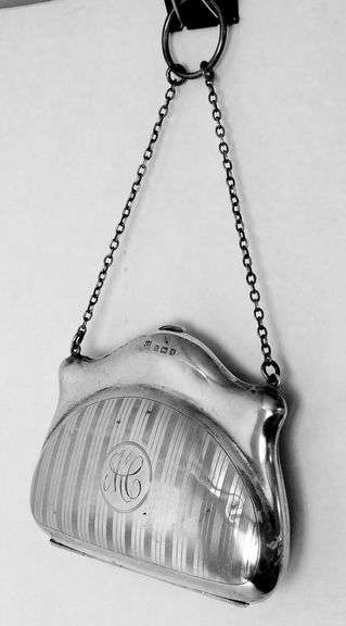Antique English Sterling Silver Purse