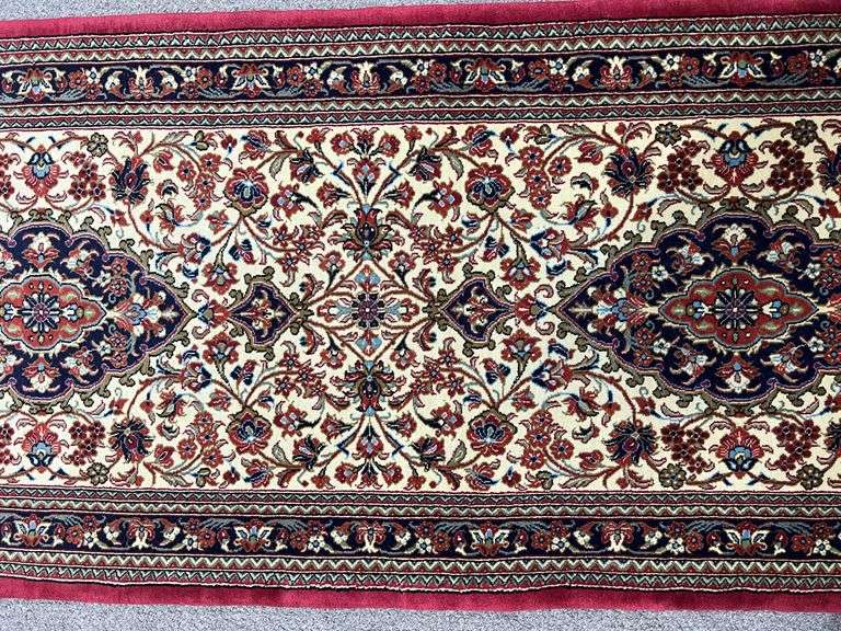 Hand Woven Persian Ghom 2.7x13.1