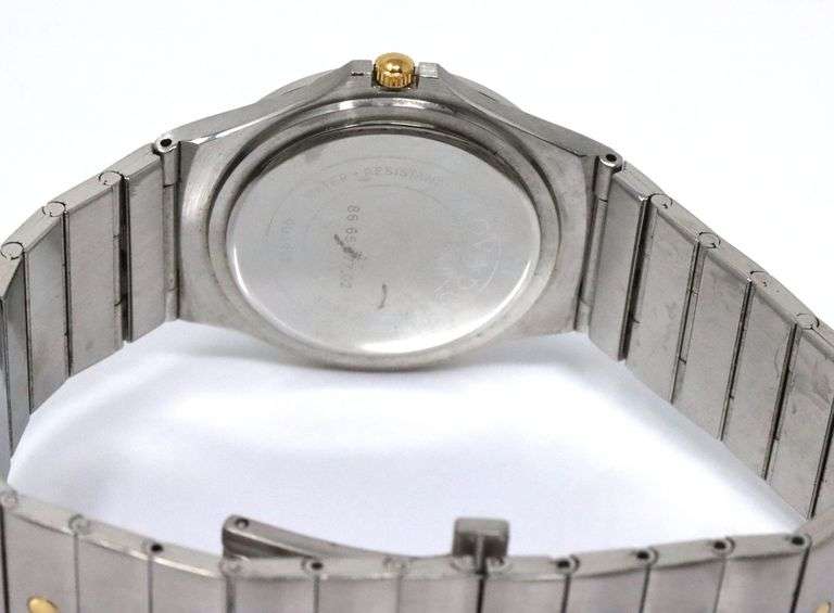 Movado Muesum 2 tone quartz watch