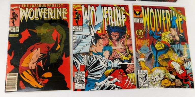 6 Wolverine Marvel Comic Books