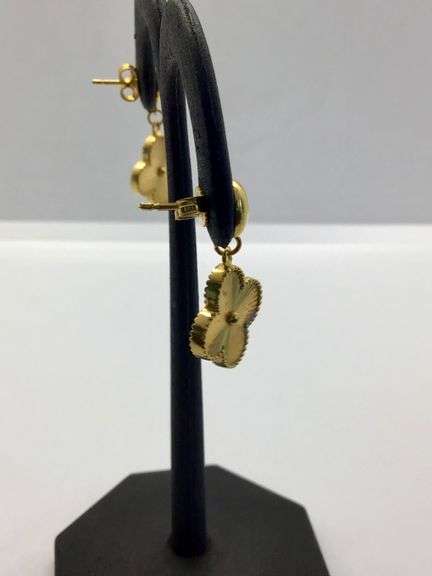 22K Yellow Gold Earrings