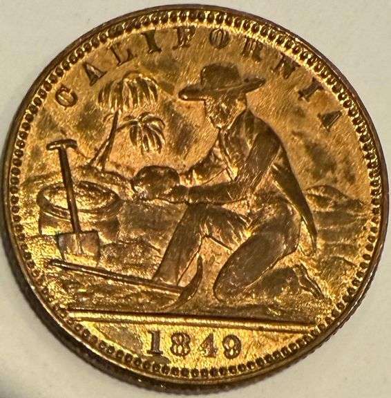 California 1849 Token.