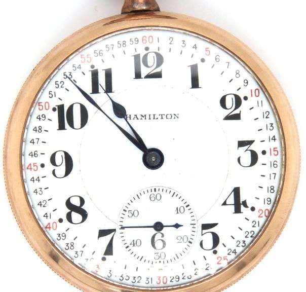 Hamilton Gold Filled 21 Jewel Pocketwatch