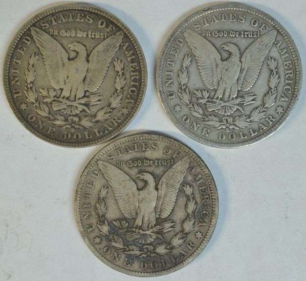 Key date 1900-S, 1901-S, & 1904-S Morgan Silver Dollars