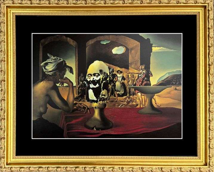 Salvador Dali, Slave Market with Disappearing Bust of Voltaire
