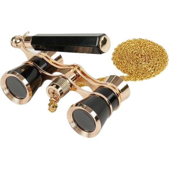 Opera Glasses with Adjustable Handle & Chain