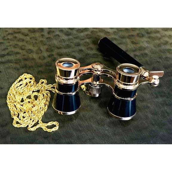 Opera Glasses with Adjustable Handle & Chain