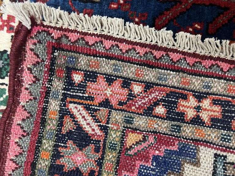 Hand Woven Persian Hamedan 2.8x4.3