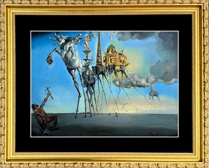 Salvador Dali, The Temptation of St. Anthony