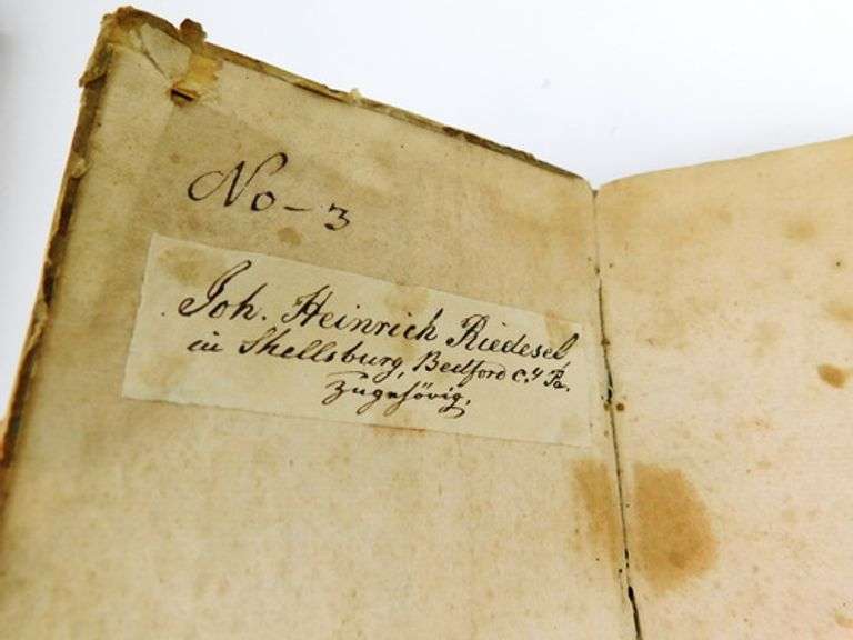 Antique 1722 German Book