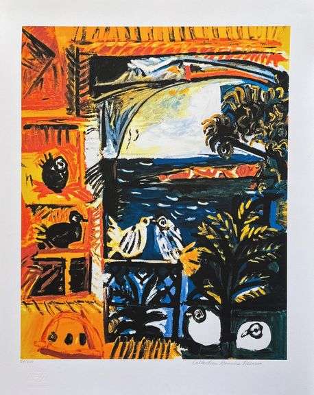 Pablo Picasso, The Pigeons, Hand Signed by the Estate