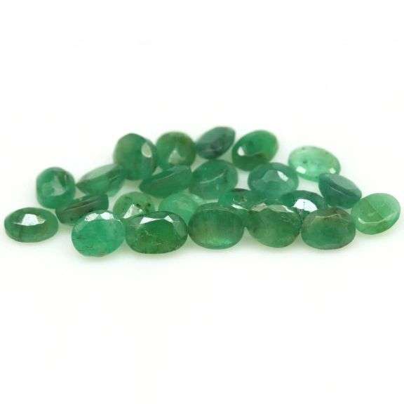 Real 7.91ct 23 piece Zambian Emerald set!