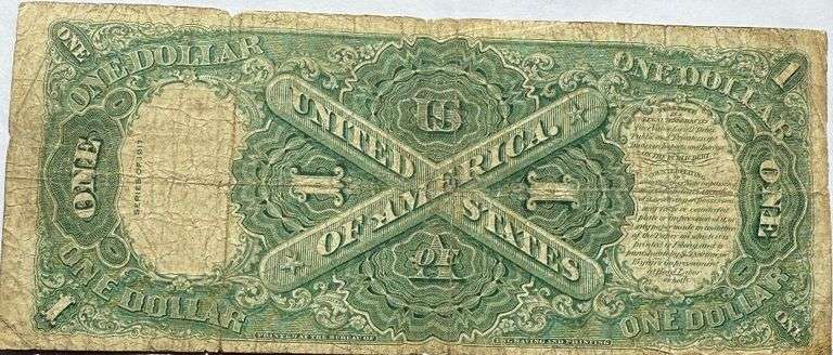 $ 1 Series Of 1917 US Note.