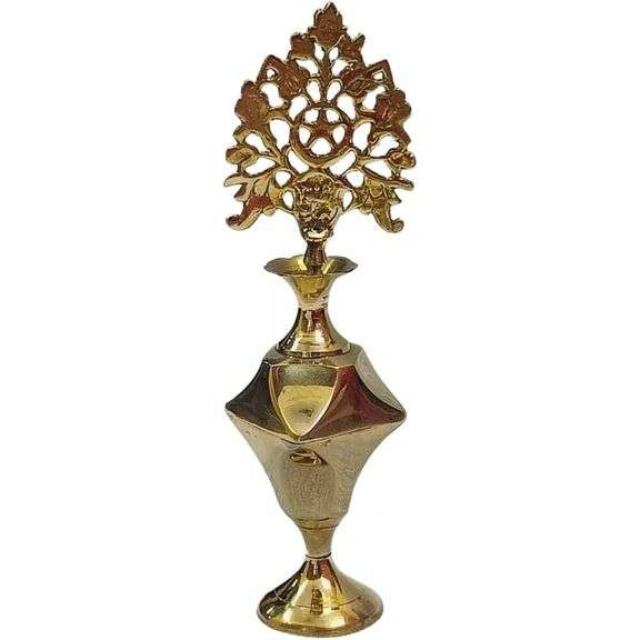 Brass Surmadani Kohl Container