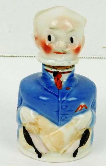 Antique Carter's Inx Figural German Inkwell