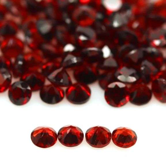 Premium cut, color, and clarity! 12.63ct Spessartite Garnet set!!!