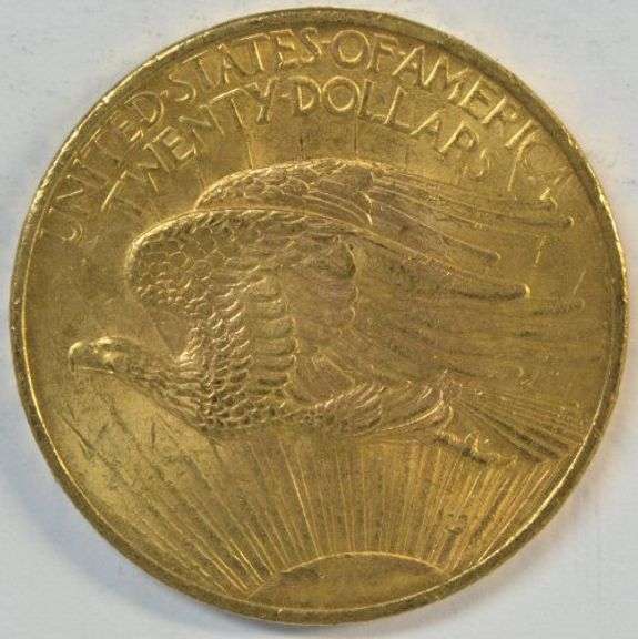 1908 No Motto St. Gaudens $20 Original Gem BU Gold Coin