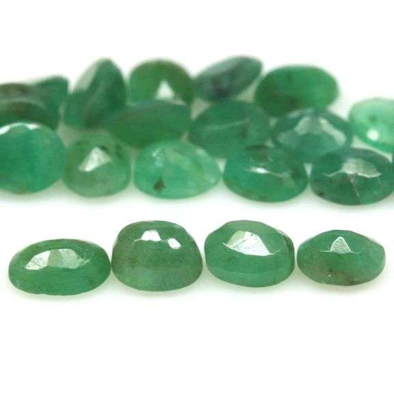 Real 7.91ct 23 piece Zambian Emerald set!