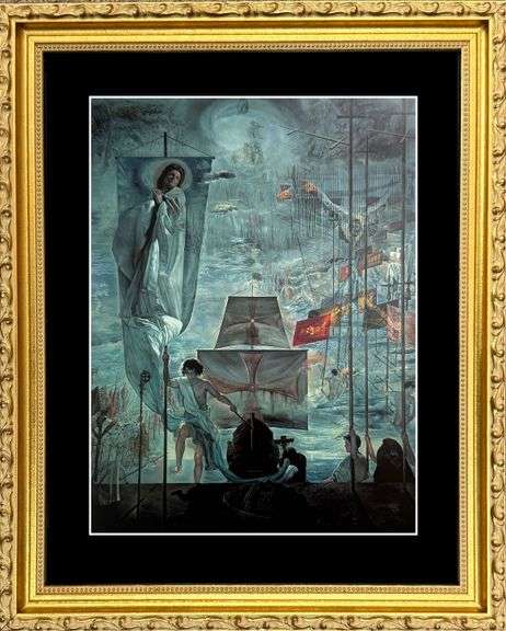 Salvador Dali, The Discovery of America by Christopher Columbus