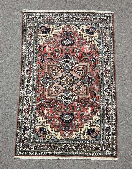 Handmade w/Silk Persian Ardebil 5.6x8.11