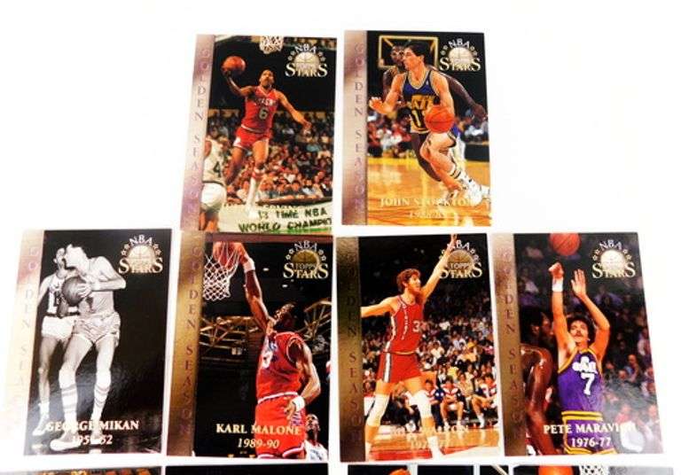 13 NBA 1996 Basketball Stars